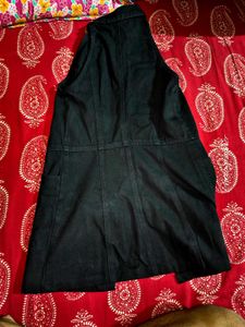 URBANIC BLACK SHIRT MINI DRESS