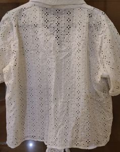 Only Brand, Oversized, Crochet Looking Shirt