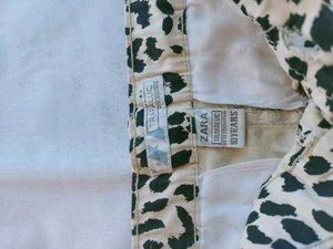 Cheetah Print Denim Jeans