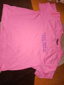 Pink Graphic T-Shirt