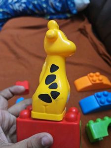 Kids Building Blocks &amp; Giraffe