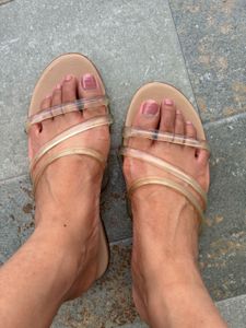 Clear Strap Sandals