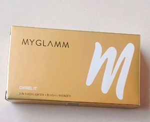 Myglam Chisel It 3 In 1 Highliter , Blush,Bronzer