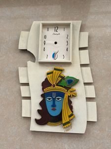 Krishna Wall Clock