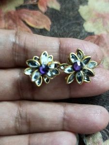 Handmade Kundan Studs