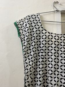 Mirror Work Kurti For Women
