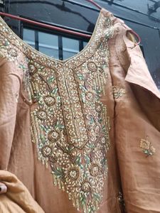 Embroidered Indian Dress