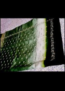 Elegant Green Silk  Saree2