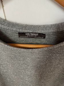 New Zara Shimmer Top