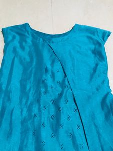 Teal Sleeveless Top