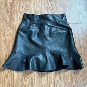 Leather Skirt
