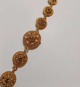 Golden Maatha patti Headpiece