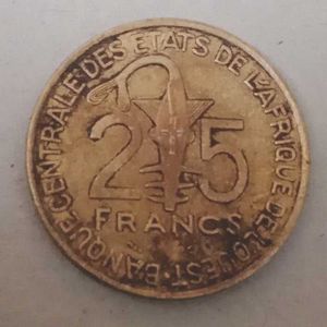 West African States 25 Francs Coin