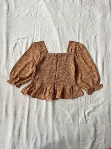 Ruffled Crop Top