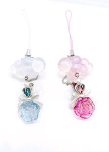 Rose Charm Phone Strap