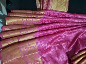 Rose Colour Festive Saree