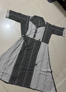 Ajrak Cotton Dress