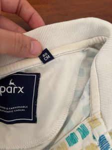 Patterned Polo Shirt