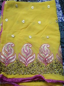 Embroidered Dupatta For traditional Wears.