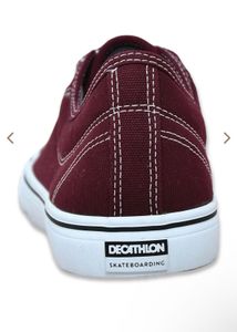 Decathlon  Maroon Skateboarding Sneakers