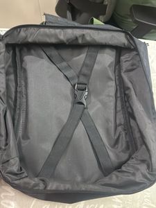 Black &amp; Green Messenger Bag