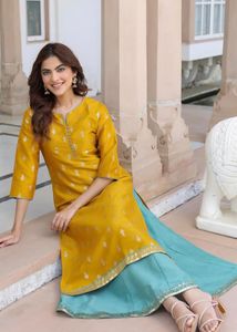 Elegant Yellow Kurta Set
