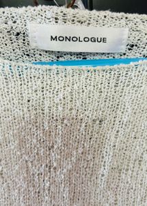 Elegant Knit Pullover Shrug