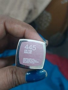 Combo Maybelline Lipstick Mauve 445 + Nail Polish