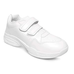New Boy School Shoe White (Check Size Chart Image