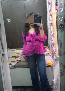 Magenta Top