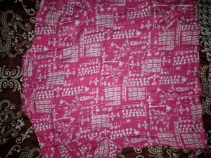 Pink Printed Top
