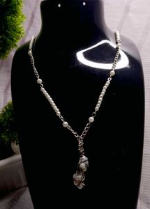 TrendyTibetan style Pearl Wire Wrapped Pendant