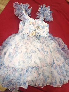 Oranganza White Frock