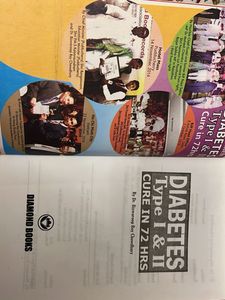 Cure in 72 HRS Diabetes Book