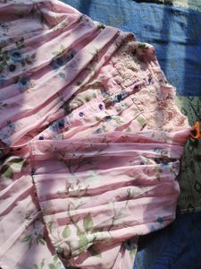 Bby Pink Colour Cape Top