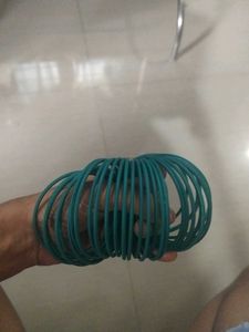 Teal Bangle Set