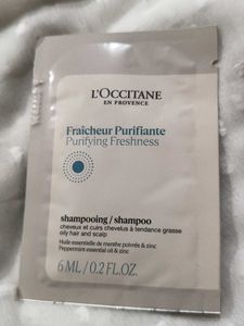 L'Occitane Purifying Freshness Shampoo 6 ml