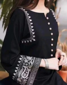 Elegant Black Kurta Set