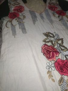 A Beautiful Beige Kurti