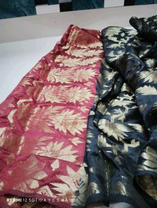 Black Zari Wark Saree