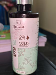 Nat habit cold pressed neem oil