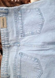 Light Wash Wide Leg Jeans