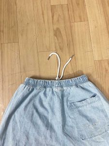 Baggy Side-Striped Denim Jeans.