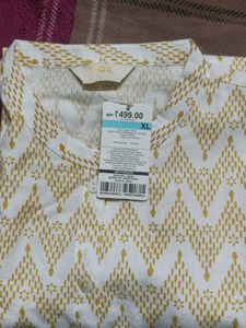 Patterned Button-Up Shirt
