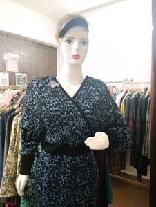 Stylish Winter Patterned Dress