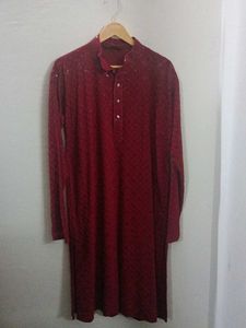Men's Chikankari Kurta Payjama Set