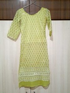 Chikankari Kurti🦢✨