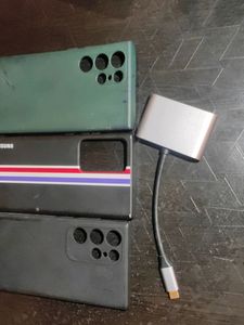 hdmi cable and s22 ultra cases