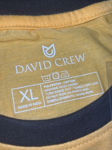 Track&amp;Field yellow Tshirt With Price Tag