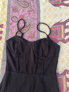 H&amp;M Black Bodycon Dress